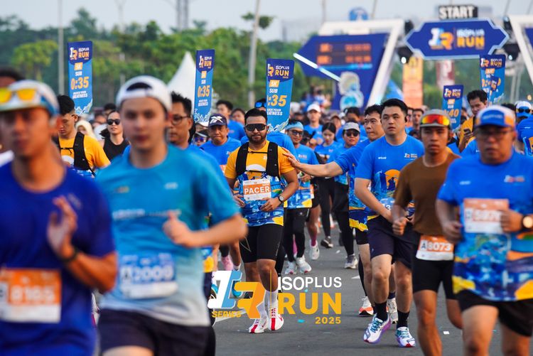 Race photo from ISOPLUS RUN 2025 - JAKARTA