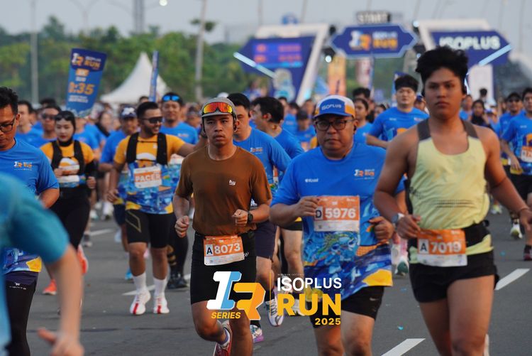 Race photo from ISOPLUS RUN 2025 - JAKARTA
