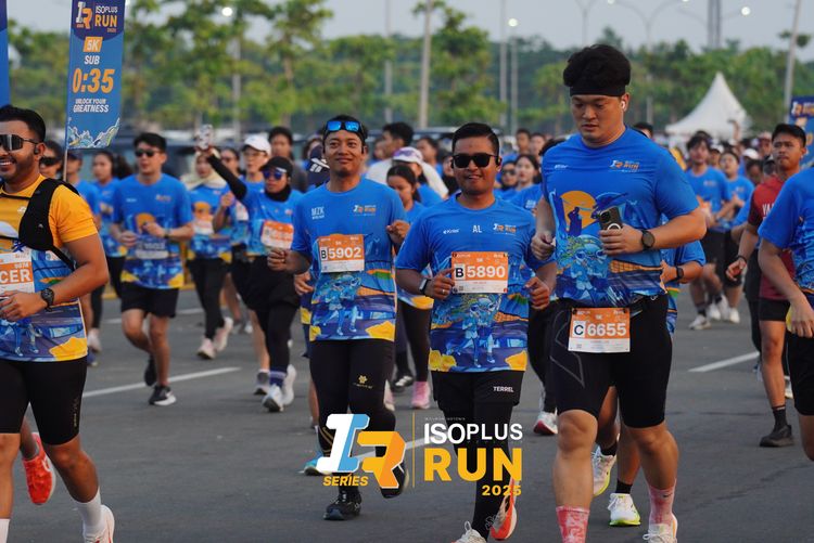 Race photo from ISOPLUS RUN 2025 - JAKARTA
