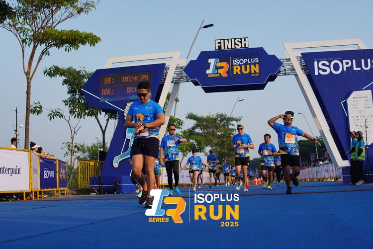 Race photo from ISOPLUS RUN 2025 - JAKARTA