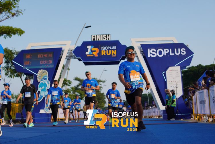 Race photo from ISOPLUS RUN 2025 - JAKARTA
