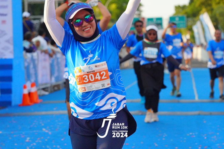 Race photo from Jabar Run 10K 2024
