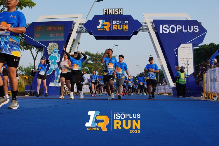 Race photo from ISOPLUS RUN 2025 - JAKARTA