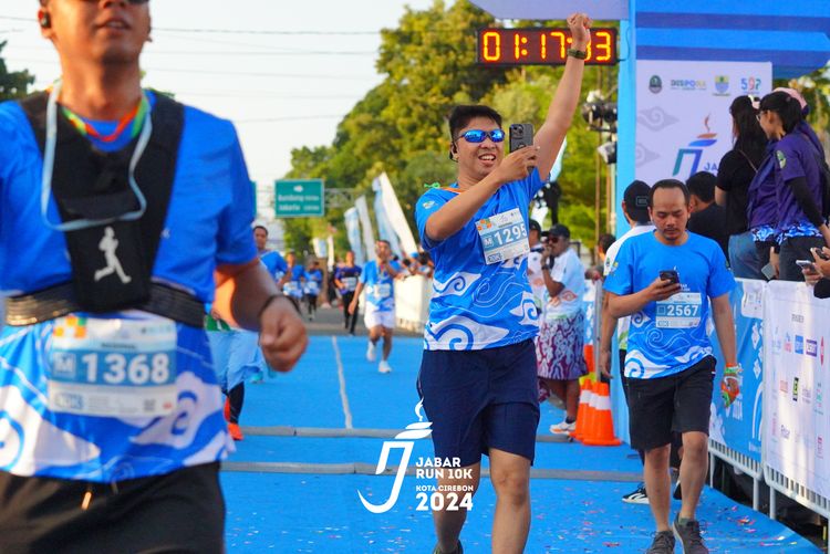 Race photo from Jabar Run 10K 2024