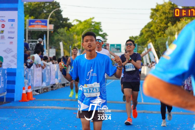 Race photo from Jabar Run 10K 2024