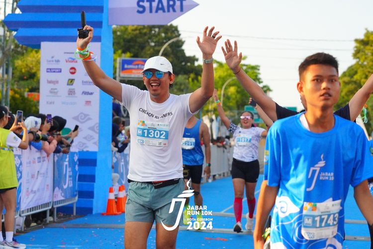 Race photo from Jabar Run 10K 2024