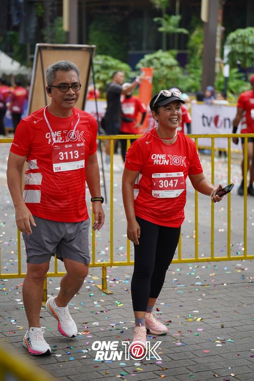 Race photo from ONE RUN 10K 2025