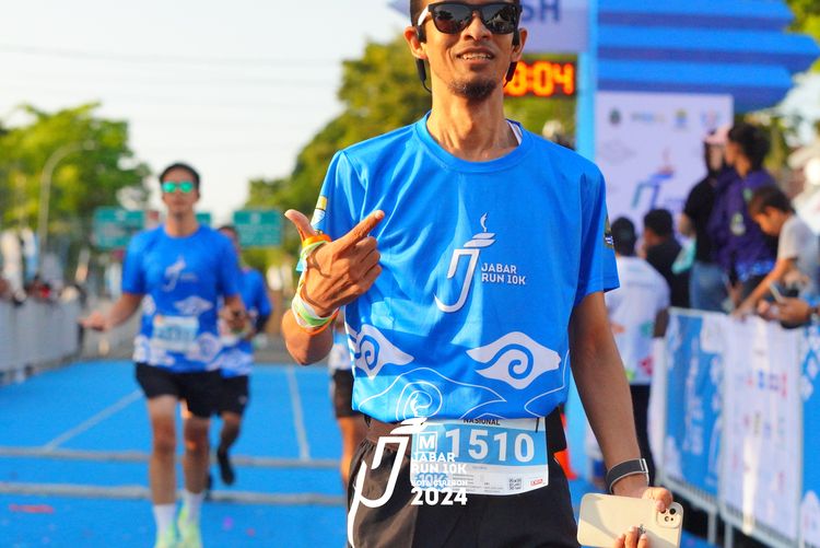 Race photo from Jabar Run 10K 2024