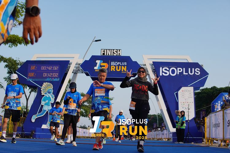 Race photo from ISOPLUS RUN 2025 - JAKARTA