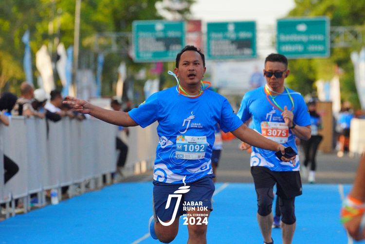 Race photo from Jabar Run 10K 2024