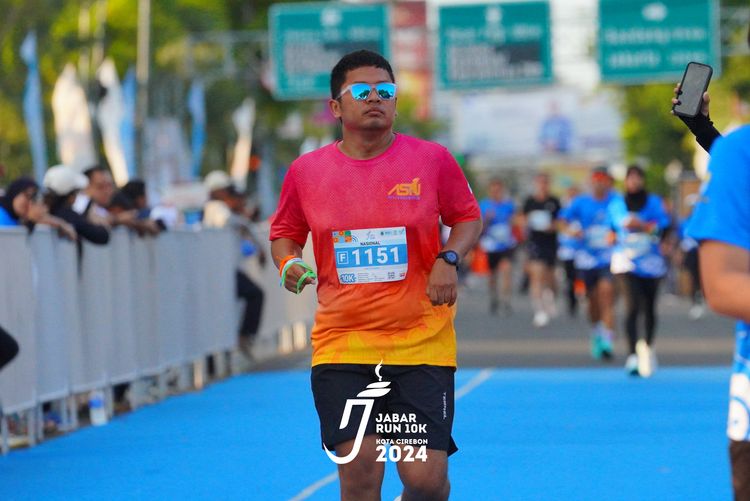 Race photo from Jabar Run 10K 2024