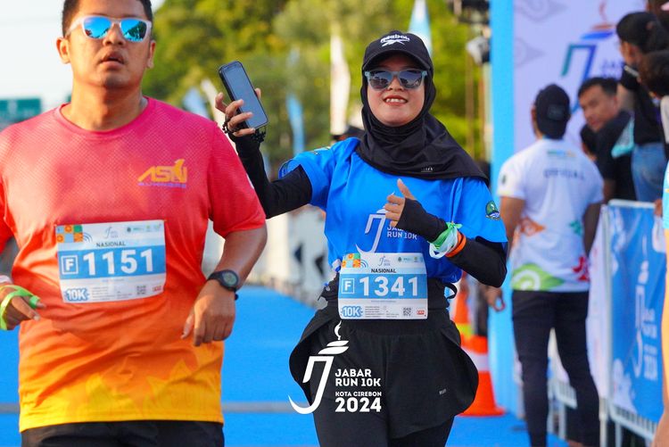 Race photo from Jabar Run 10K 2024