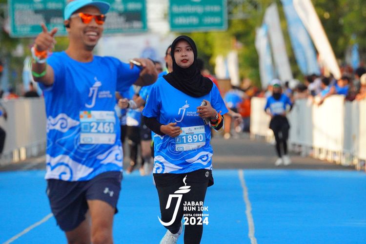 Race photo from Jabar Run 10K 2024