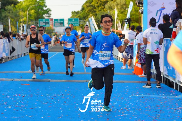 Race photo from Jabar Run 10K 2024