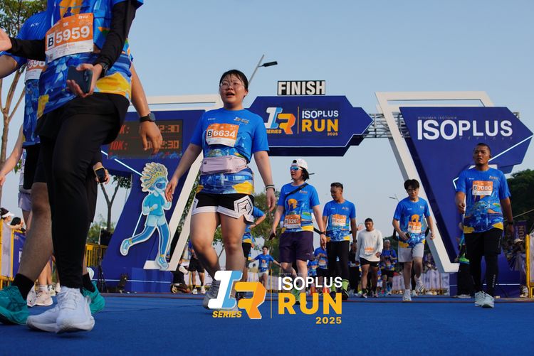 Race photo from ISOPLUS RUN 2025 - JAKARTA