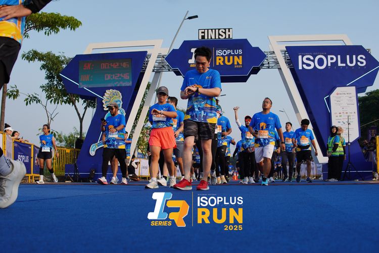 Race photo from ISOPLUS RUN 2025 - JAKARTA