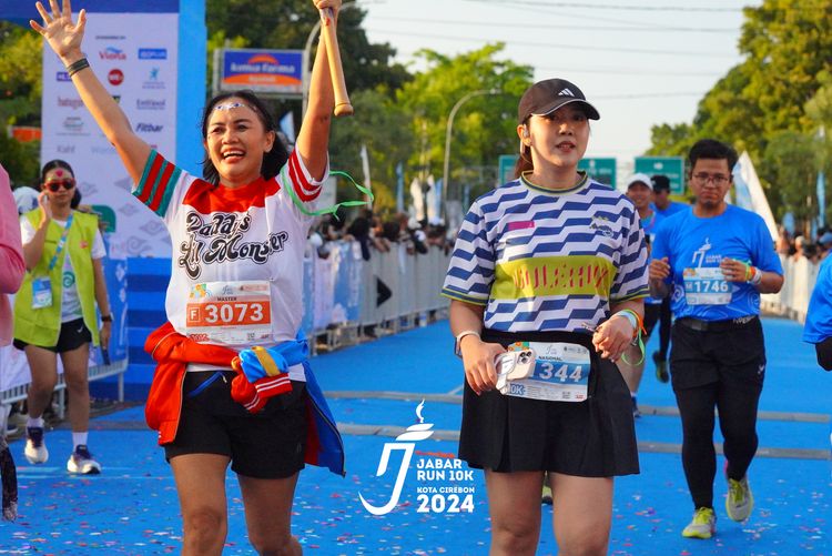 Race photo from Jabar Run 10K 2024