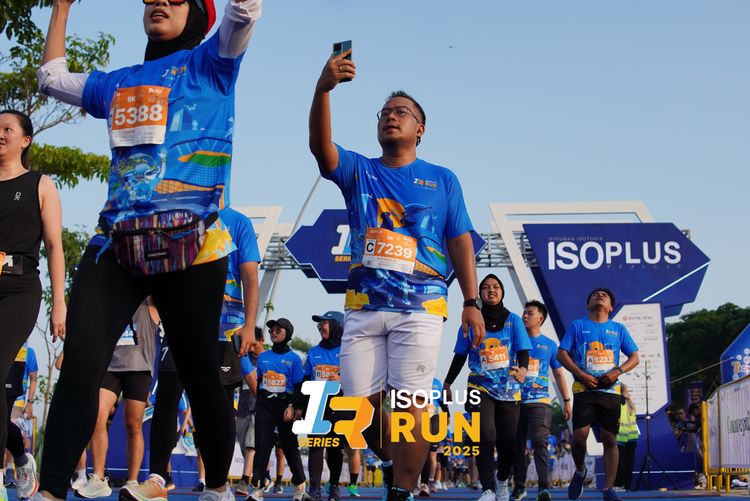 Race photo from ISOPLUS RUN 2025 - JAKARTA