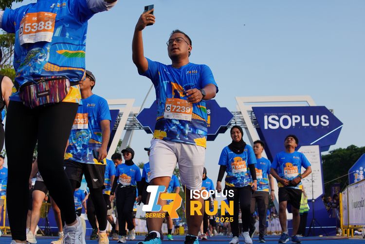 Race photo from ISOPLUS RUN 2025 - JAKARTA