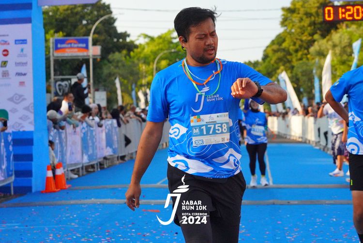 Race photo from Jabar Run 10K 2024