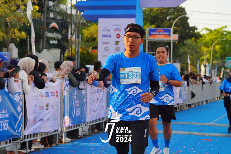 Race photo from Jabar Run 10K 2024