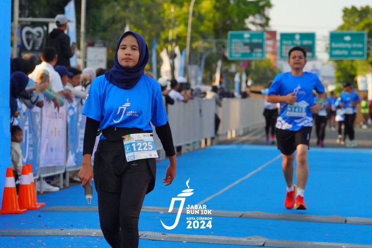 Race photo from Jabar Run 10K 2024