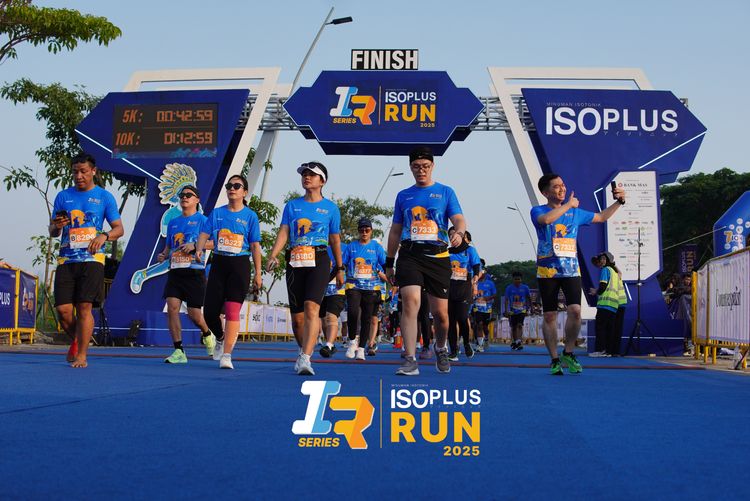 Race photo from ISOPLUS RUN 2025 - JAKARTA