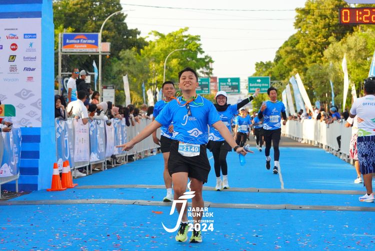 Race photo from Jabar Run 10K 2024