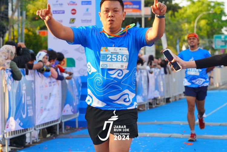 Race photo from Jabar Run 10K 2024