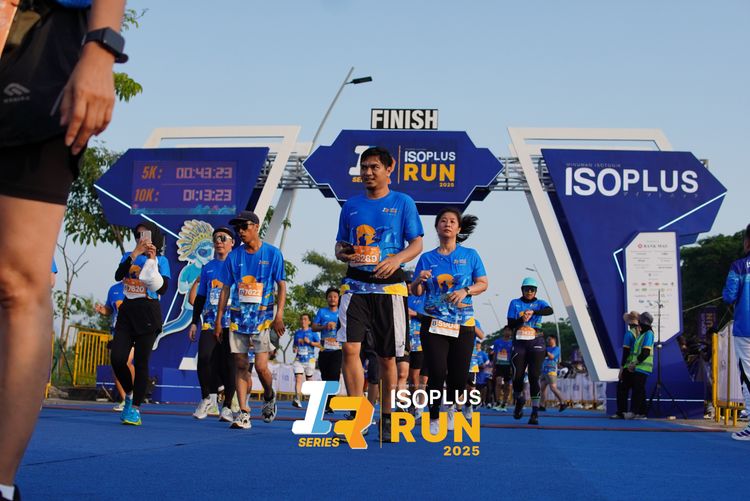 Race photo from ISOPLUS RUN 2025 - JAKARTA
