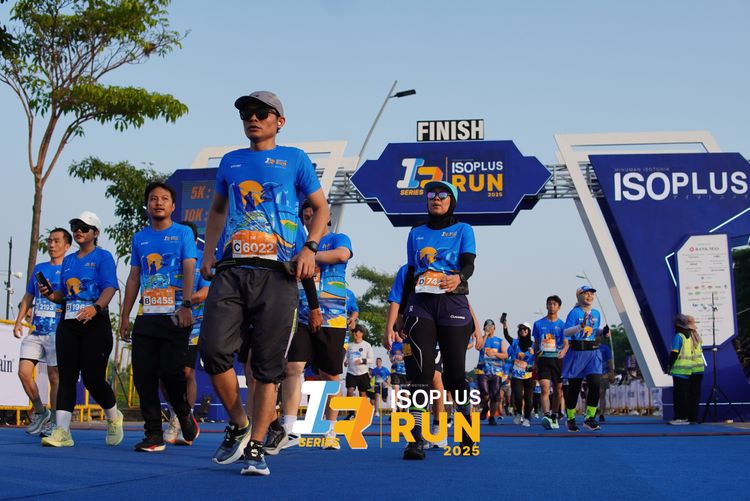 Race photo from ISOPLUS RUN 2025 - JAKARTA