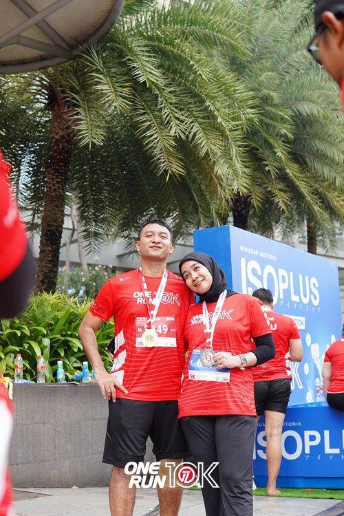 Race photo from ONE RUN 10K 2025