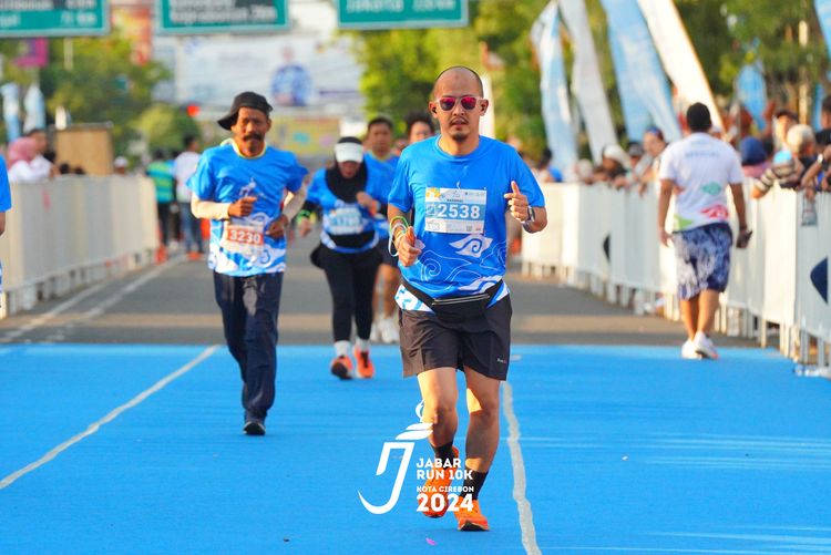 Race photo from Jabar Run 10K 2024