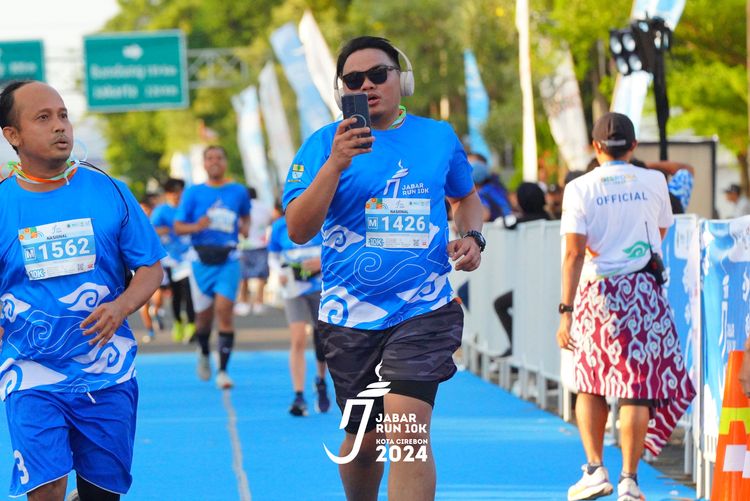 Race photo from Jabar Run 10K 2024