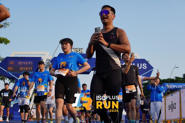Race photo from ISOPLUS RUN 2025 - JAKARTA
