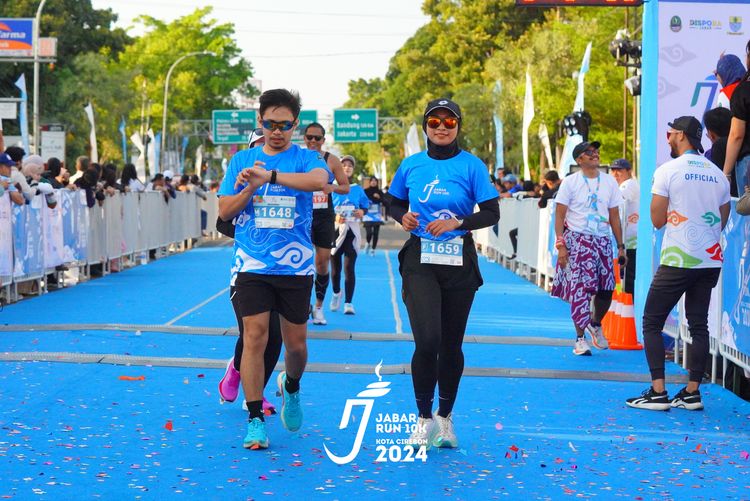 Race photo from Jabar Run 10K 2024