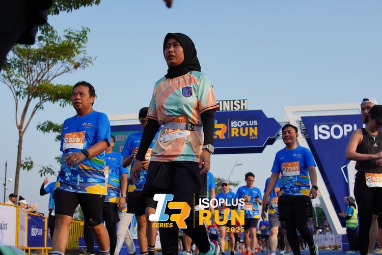 Race photo from ISOPLUS RUN 2025 - JAKARTA