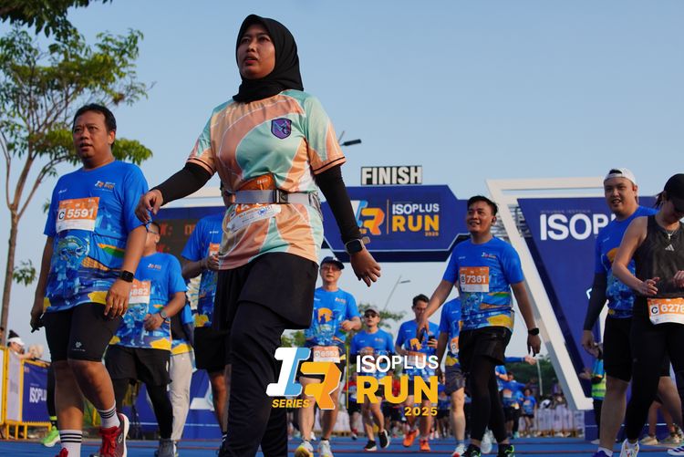 Race photo from ISOPLUS RUN 2025 - JAKARTA
