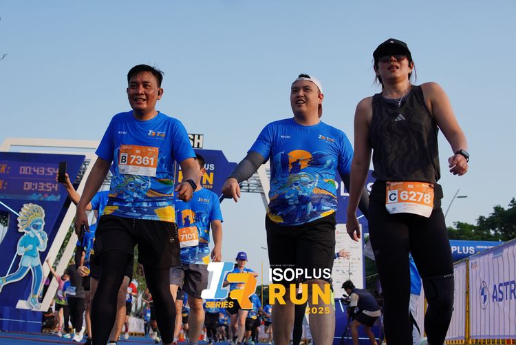 Race photo from ISOPLUS RUN 2025 - JAKARTA