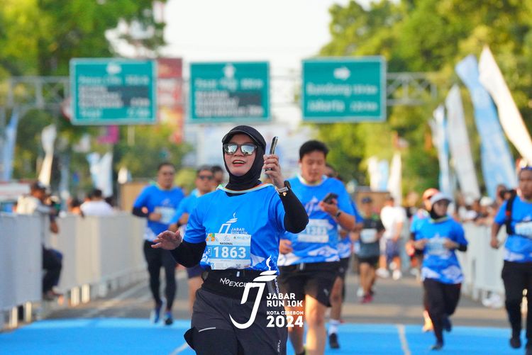 Race photo from Jabar Run 10K 2024