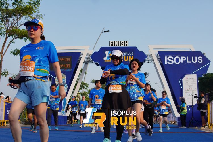 Race photo from ISOPLUS RUN 2025 - JAKARTA