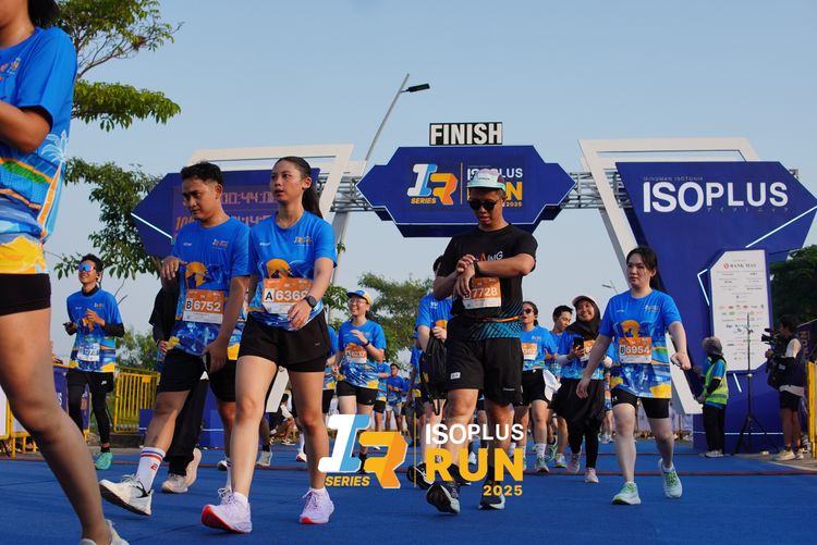 Race photo from ISOPLUS RUN 2025 - JAKARTA