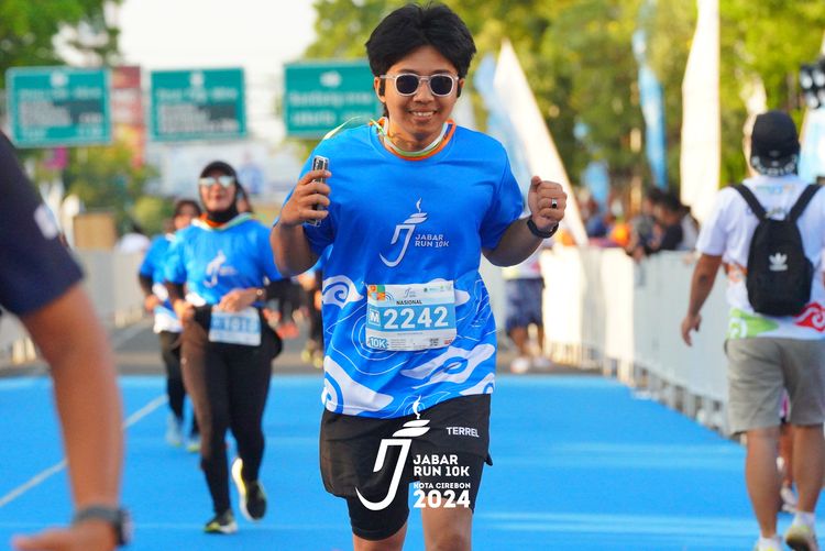 Race photo from Jabar Run 10K 2024
