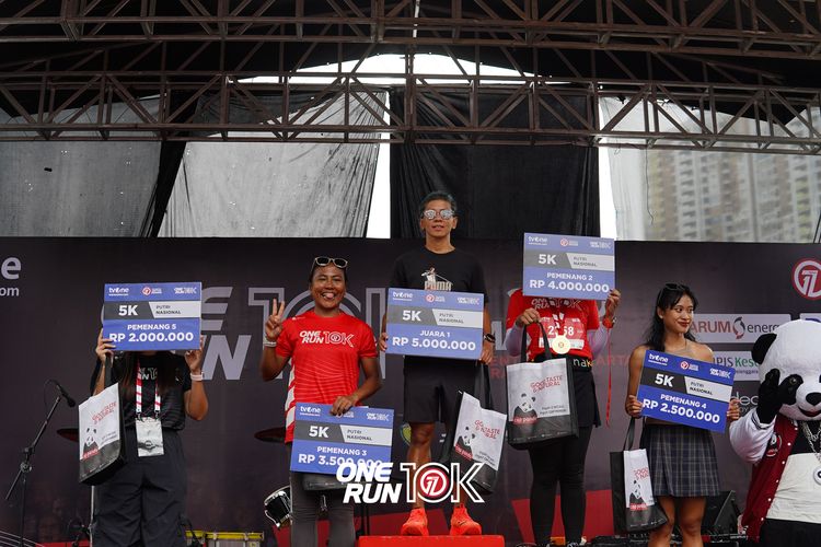 Race photo from ONE RUN 10K 2025