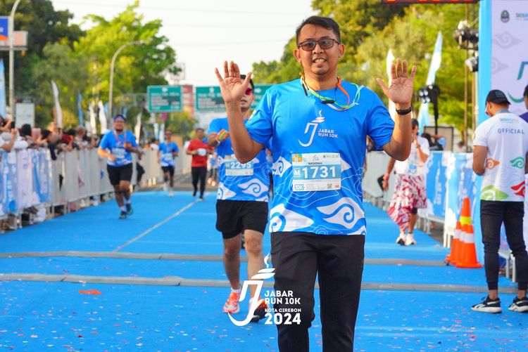 Race photo from Jabar Run 10K 2024