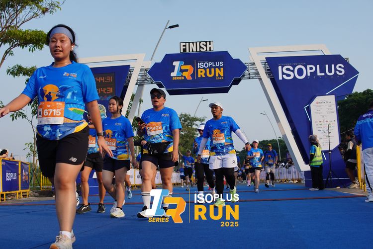 Race photo from ISOPLUS RUN 2025 - JAKARTA
