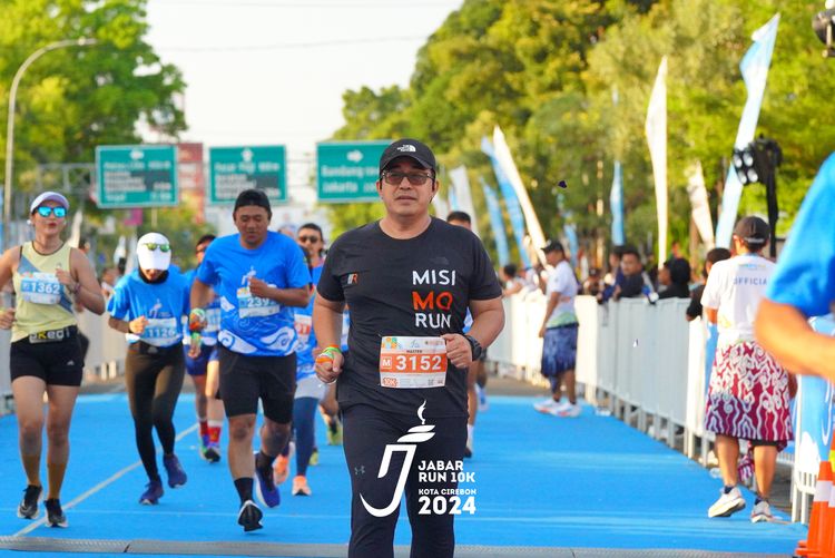 Race photo from Jabar Run 10K 2024