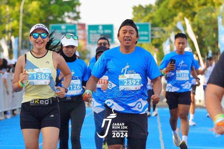 Race photo from Jabar Run 10K 2024