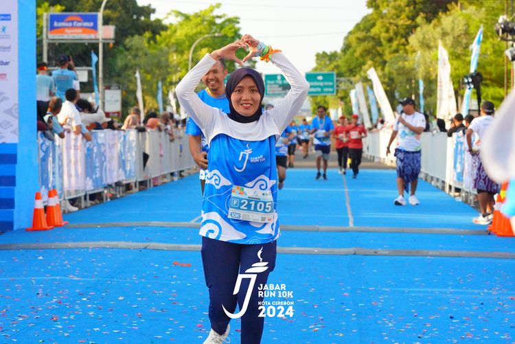 Race photo from Jabar Run 10K 2024