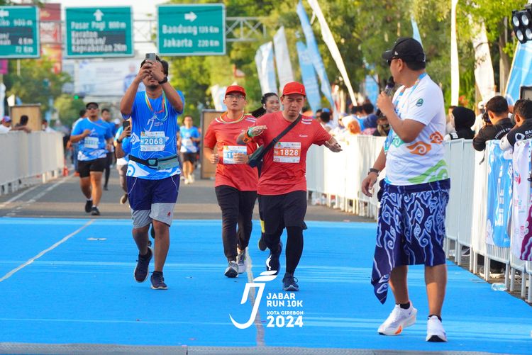 Race photo from Jabar Run 10K 2024